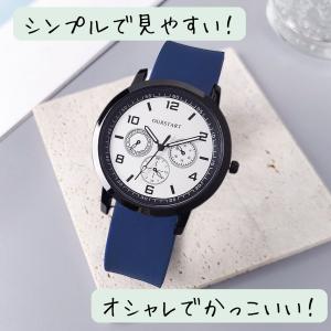 腕時計 メンズ 安い メンズ腕時計 シリコン ...の詳細画像1