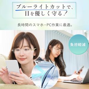 調光サングラス レディース リムレス メガネ ...の詳細画像1
