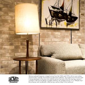 フロアランプ 照明 おしゃれ ヴィンテージ アンティーク ACME Furniture アクメファニチャー DELMAR フロアランプ｜t-style