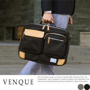 メンズ ビジネスバッグ VENQUE 3way リュック カジュアル 大容量 出張 mens business bag｜t-style