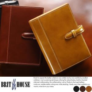 コードバン システム 手帳 日本製 BRIT HOUSE B6 バイブルサイズ メンズ ビジネス ファイロファックス 6穴 革