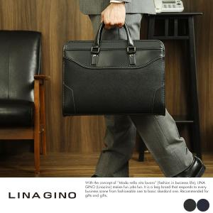 メンズ ビジネスバッグ ダレスバッグ LINA GINO 2way 合皮 B4対応 CROSS 22-5324 mens business bag｜t-style