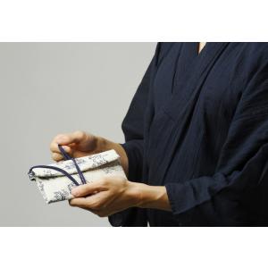 道中財布 鳥獣戯画 男性用 メンズ 財布 浴衣...の詳細画像2