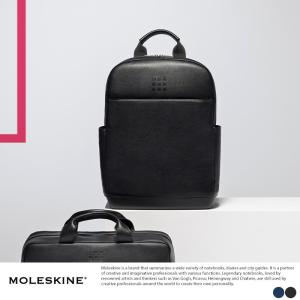 メンズ リュック おしゃれ モレスキン MOLESKINE バックパック クラシック プロ ビジネスリュック 合皮 パソコン シンプル 大人｜t-style