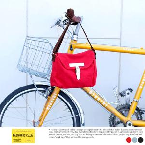 ショルダーバッグ 帆布 メンズ 日本製 BAGWORKS POSTMAN MISSING PIECE  キャンバス おしゃれ 大人 肩掛け｜t-style