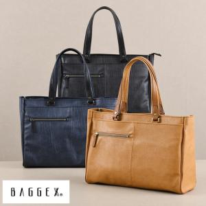 ビジネスバッグ メンズ 日本製 BAGGEX ビジネストートバッグ B4対応 暁 おしゃれ 仕事カバン 合成皮革 豊岡製 トートバック 鞄 かばん｜t-style