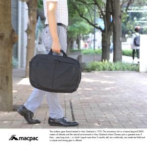 メンズ ビジネスバッグ リュック 3way macpac 3way Rawhaki  帆布 キャンバス B4 mens business bag｜t-style