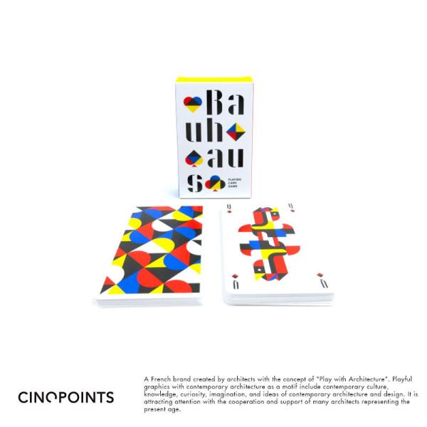 ボードゲーム 大人 室内 Cinqpoints バウハウス-トランプ・カード  ゲーム おしゃれ 家...