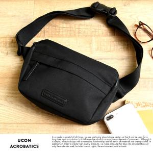 UCON ACROBATICS 防水ウエストバッグ Jacob Bag Stealth ブラック｜t-style