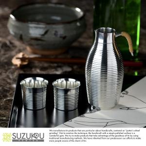 能作 蓋付 ちろり | チロリ 千呂利 地炉利 銚釐 高岡 伝統工芸 錫 すず