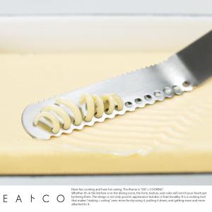 キッチンツール 日本製 ステンレス EAトCO Nulu butter knife バターナイフ  キッチン用品 シンプル おしゃれ｜t-style