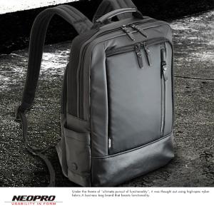 ビジネスバッグ メンズ 軽量 防滴 NEOPRO COMMUTE LIGHT ビジネスリュックサック リュック ナイロン パソコン おしゃれ 機能的｜t-style