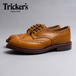 全商品返品可 トリッカーズ カントリーシューズ バートン ダイナイトソール エイコンアンティーク Tricker's M5633 BOURTON （ACORN ANTIQUE) UK規格