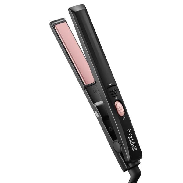 テスコム ヘアアイロン ストレートアイロン 18mm 海外対応 コンパクト セラミックコーティング ...