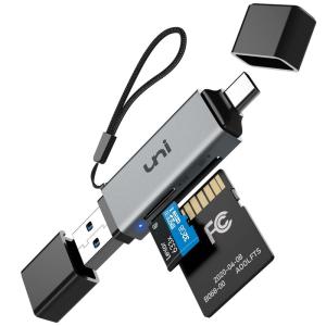 SDカードリーダー USB 3.0 uniAccessories Type-C 2-in-1カードリーダー SD/TF同時読み書き OTG対｜t-tam-shop