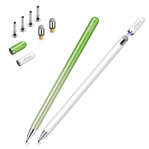 Mixoo スタイラスペン タッチペン 2Wayモデル 交換式 ペン先6個 ipad iphone ...