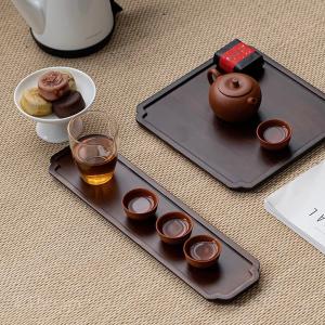 抗菌 竹製 茶盤 ランチ ティー カフェ用トレ...の詳細画像1
