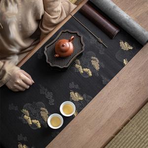 テーブルランナー カビに強い 中国茶 台湾茶道具 茶席 マット