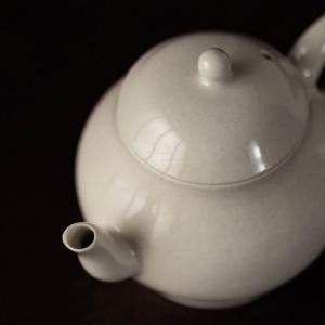 手作り 中国茶器 台湾茶器 白磁 急須 煎茶道...の詳細画像5