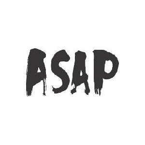 ”ASAP”書道家が書くかっこいい漢字Tシャツ-