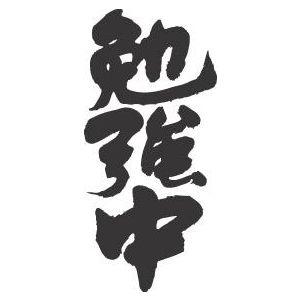勉強中 縦書 書道家が書くかっこいい漢字トレーナー Tl Kanji Benkyochu Tate T Time せとうち広告 通販 Yahoo ショッピング