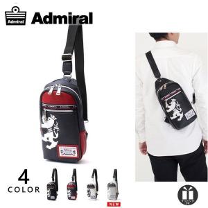 ADMIRAL バッグ 公式 アドミラル ボディバッグ メンズ 斜め掛け ショルダー バッグ Admiral PU レザー ADGA-01