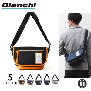 ミニメッセンジャーバッグ ショルダーバッグ メンズ レディース 小さめ 撥水 公式 Bianchi  NBTC-35 送料無料