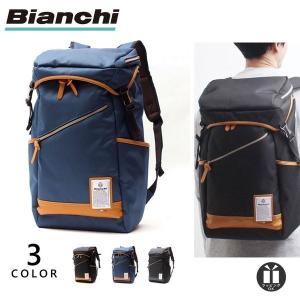 リュックサック メンズ レディース バックパック A4 大容量 通学 公式 Bianchi ビアンキ フラップ スクエアリュック NBTC-55 送料無料