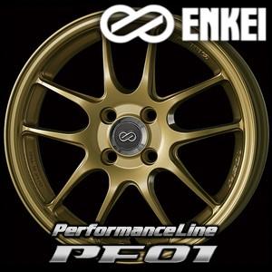 ENKEI PF01 16inch 6.5J PCD:100 穴数:4H カラー: Gold エンケイ