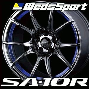 WEDS SPORT SA-10R 18inch 7.5J PCD:114.3 穴数:5H カラー:BLC ウェッズスポーツ エスエーイチマルアール｜t-world