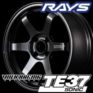 RAYS VOLK RACING TE37 SONIC 16inch 7.0J PCD:100 穴数:4H カラー: MM / BR レイズ ボルクレーシング