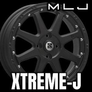 MLJ XTREME J inch 4.5J PCD: 穴数:4H カラー:フラットブラック