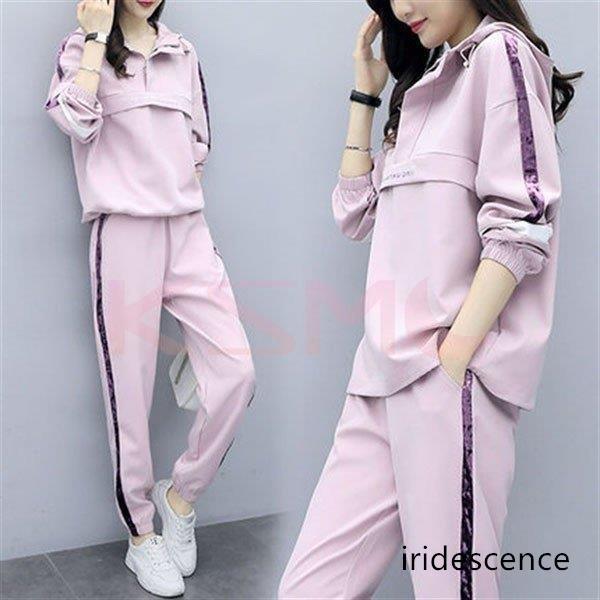 ジャージ レディース 上下 セット おしやれ セットアップ 秋冬 40代 長袖 パーカ 長ズボン ス...