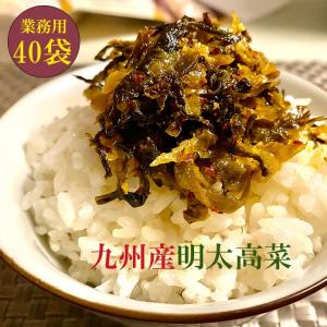 辛子明太高菜 九州産高菜使用 からし明太高菜(205g×40入) 漬物 福岡 博多 国産 まとめ買い用 大容量 業務用 送料無料｜t-yokoo