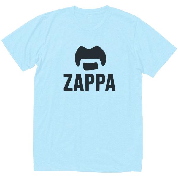 ZAPPA ザッパ　バンド　ロック Tシャツ　水色