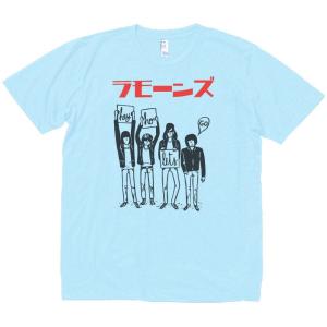 音楽・バンド・ロック・シネマ Tシャツ カタカナ RAMONES ラモーンズ