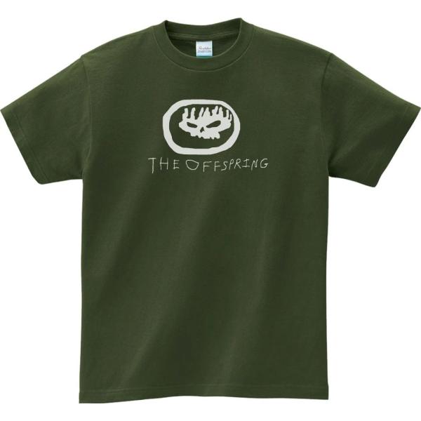 音楽・バンド・ロック・シネマ　 Tシャツ　THE  OFFSPRING　アーミーグリーン