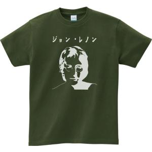 音楽・バンド・ロック・シネマ Tシャツ ジョン・レノン John Lenon 白