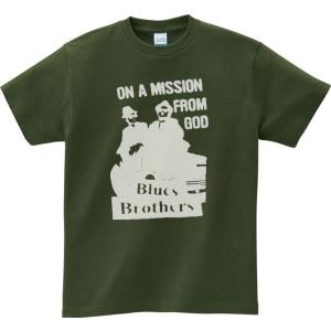 音楽・バンド・ロック・シネマ Tシャツ THE Blues Brothers ブルース