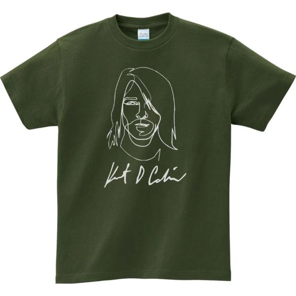 バンド　ロック Tシャツ　NIRVANA  kurt  cobain   カート　コバーン　アーミー...