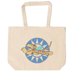 ルービックキューブ トートバッグ キャンバス 12oz 綿100％ ナチュラル