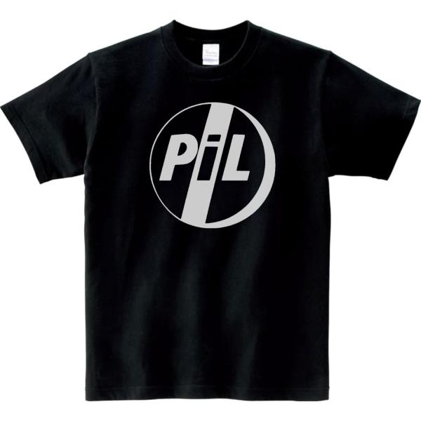 音楽・バンド・ロック・シネマ　 Tシャツ　PIL　ブラック