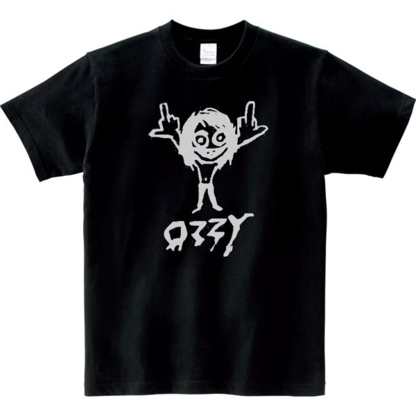 音楽・バンド・ロック・シネマ　 Tシャツ　オジーオズボーン　OZZY　OSBONE　ブラック