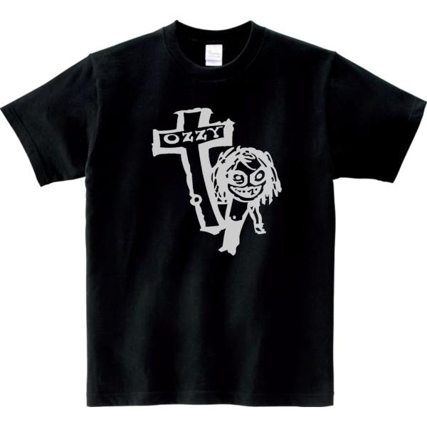 音楽・バンド・ロック・シネマ　 Tシャツ　OZZY　OSBONE　オジーオズボーン　ブラック