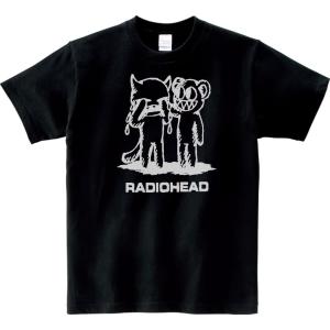 バンド ロック Tシャツ RADIOHEAD 2 ダークネイビー : Tシャツ専門店
