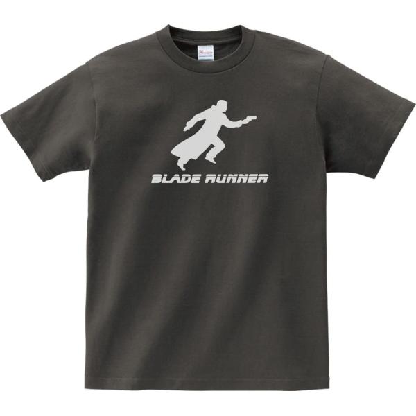 音楽・バンド・ロック・シネマ　 Tシャツ　BLADE  RUNNER　ブレードランナー　チャコール