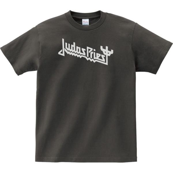 音楽・バンド・ロック・シネマ　 Tシャツ　Judas  Priest　チャコール