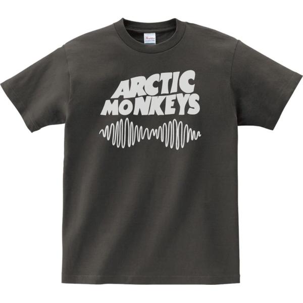 音楽・バンド・ロック・シネマ　 Tシャツ　ARCTIC　MONKEYS　チャコール