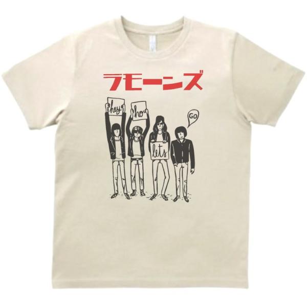 音楽・バンド・ロック・シネマ　 Tシャツ　カタカナ　RAMONES　ラモーンズ　サンド