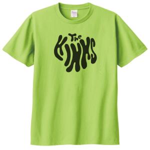 THE KINKS キンクス バンド　ロック Tシャツ　ライトグリーン